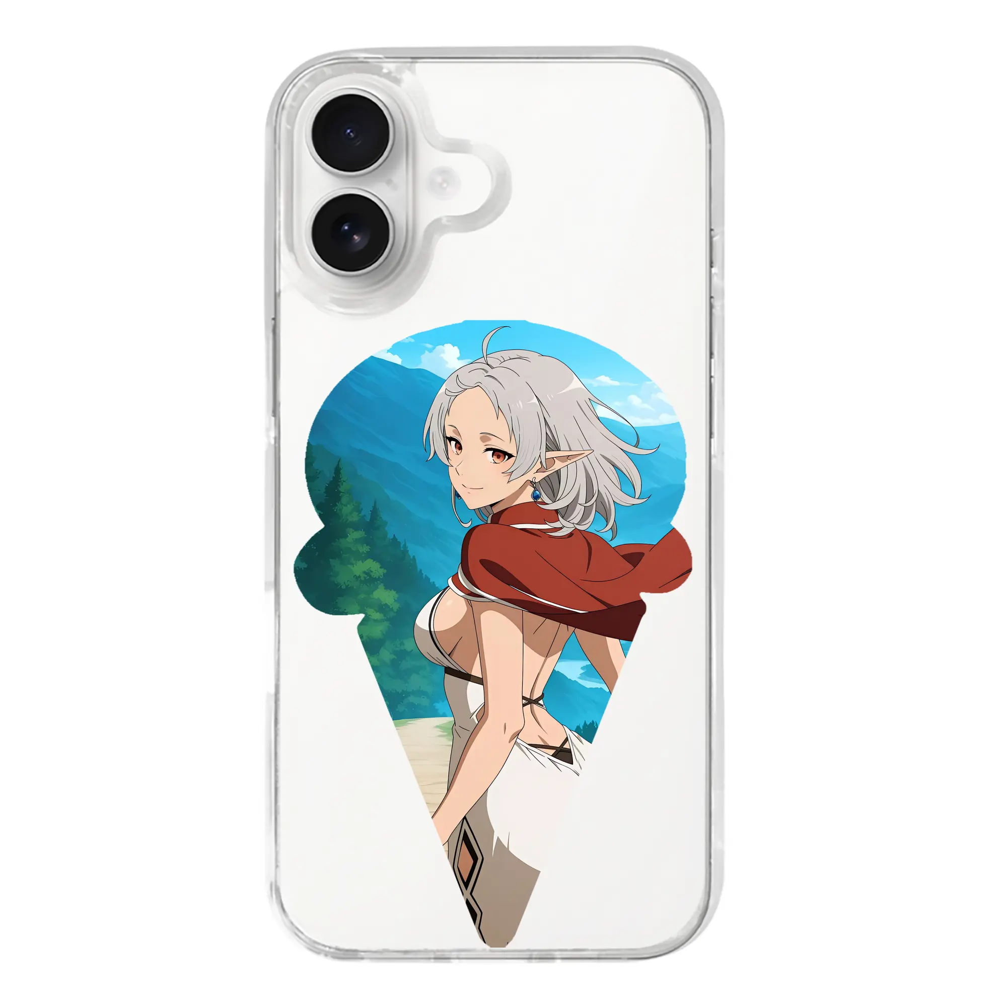 無職転生 グッズ,シルフィエット - iPhone 17シリーズ 透明スマホケース – 薄型・耐衝撃・精密フィット保護カバー